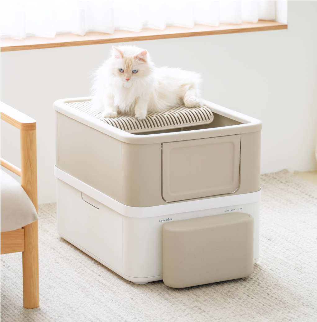 Health tracking litter box online