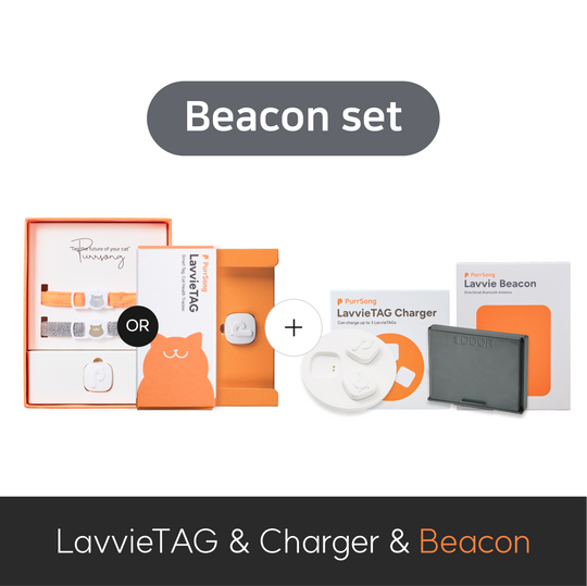 LavvieTAG Beacon set